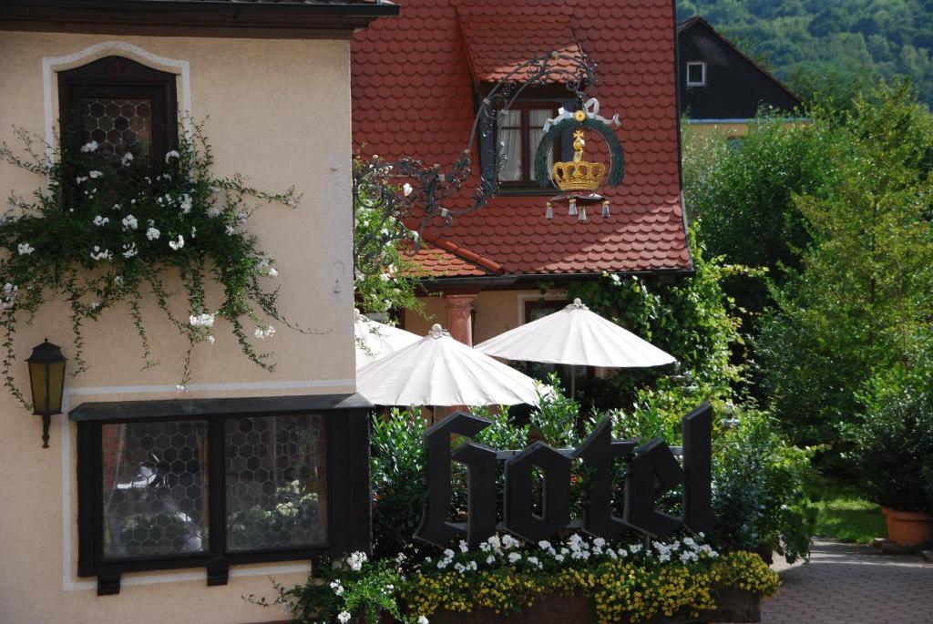 Hotel Krone Laudenbach  Eksteriør bilde